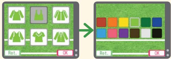 NINTENDO DS PERSONAL TRAINER WALKING - Choisir des vêtements et une couleur préférende - 1