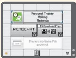 NINTENDO DS PERSONAL TRAINER WALKING - WARNING - HEALTH AND SAFETY - 1