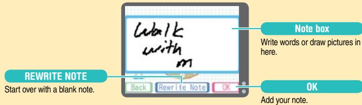 NINTENDO DS PERSONAL TRAINER WALKING - Writing notes - 1