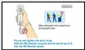 NINTENDO MARIO KART WII - WARNING-HEALTH AND SAFETY - 3