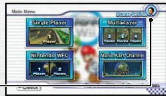 NINTENDO MARIO KART WII - Menu Principal - 1