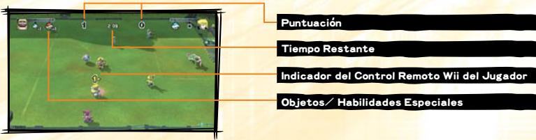 NINTENDO MARIO STRIKERS CHARGED - Pantalla del Partido - 1