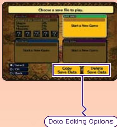 NINTENDO WARIO SHAKE IT - Selecting Save Data - 1