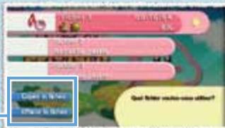 NINTENDO WII KIRBYS EPIC YARN - ÉCRAN DE SELECTION D'UN FICHIER - 1