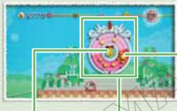 NINTENDO WII KIRBYS EPIC YARN - TOCA LA CAMPANA AL FINAL DEL NIVEL - 1