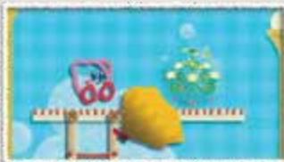 NINTENDO WII KIRBYS EPIC YARN - Here's how to find treasures: - 3