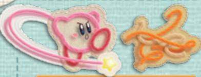 NINTENDO WII KIRBYS EPIC YARN - Parches y botones - 1