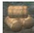 NINTENDO WII SAMURAI WARRIORS 3 - Storage Boxes, Wooden Buckets, and Straw Bales - 3