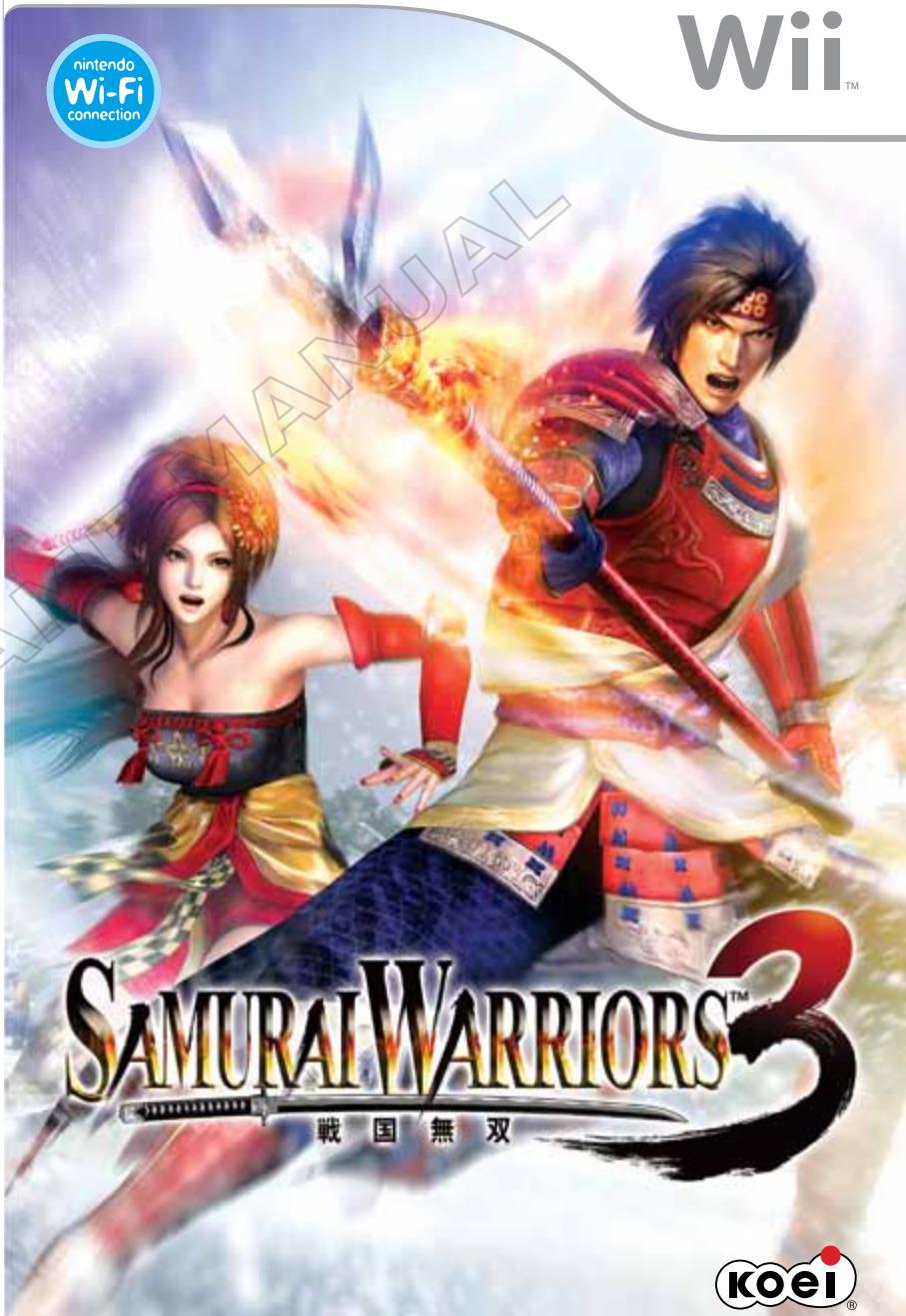 NINTENDO WII SAMURAI WARRIORS 3 - 2