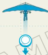 NINTENDO PILOTWINGS RESORT - Commandes du deltaplane - 1