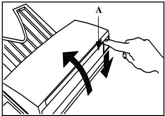 FRANCE TELECOM AGORIS 6110 NET - Bourrage papier du scanner à défilament - 1
