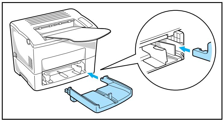 FRANCE TELECOM AGORIS 7115 NET - Mise en place du réceptacle et du bac - 8
