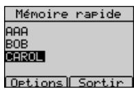 FRANCE TELECOM DOLPHIN COMFORT - Réglage "Mémoire Rapide" - 6