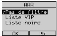 FRANCE TELECOM DOLPHIN COMFORT - Filtre "Normal, liste VIP,liste Noire" - 2