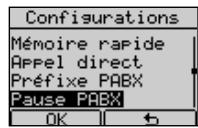 FRANCE TELECOM DOLPHIN COMFORT - Réglage Pause PABX - 1