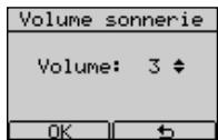 FRANCE TELECOM DOLPHIN COMFORT - Réglage du volume de la sonnerie - 2