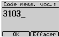 FRANCE TELECOM DOLPHIN COMFORT - Code Message Vocal (VMI) - 3