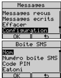 FRANCE TELECOM DOLPHIN COMFORT - Assigner un nom à une boîte SMS - 1