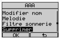 FRANCE TELECOM DOLPHIN COMFORT - Suppression d'un nom - 1