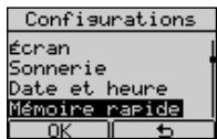 FRANCE TELECOM DOLPHIN COMFORT - Réglage "Mémoire Rapide" - 1