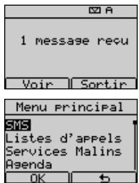 FRANCE TELECOM DOLPHIN COMFORT - Lecture de SMS reçus - 1