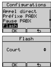 FRANCE TELECOM DOLPHIN COMFORT - Réglage Flash (Coupure calibrée) - 1