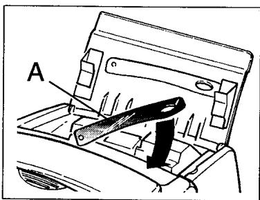 FRANCE TELECOM GALEO 4000 - RETRAIT DU PAPIER D'IMPRESSION - 1