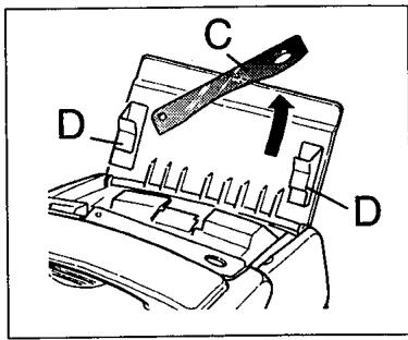 FRANCE TELECOM GALEO 4000 - INSTALLLER LE PAPIER D'IMPRESSION - 2