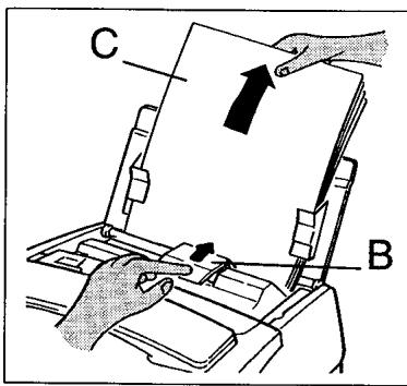 FRANCE TELECOM GALEO 4000 - RETRAIT DU PAPIER D'IMPRESSION - 2