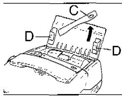 FRANCE TELECOM GALEO 4830 NET - INSTALLLER LE PAPIER D'IMPRESSION - 2