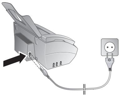 FRANCE TELECOM GALEO 5065 - Raccorder le cordon d'alimentation - 2