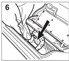 FRANCE TELECOM GALEO 6155 - NETTOYAGE DES CONTACTS ELECTRIQUES DE LA TETE D'IMPRESSION - 6