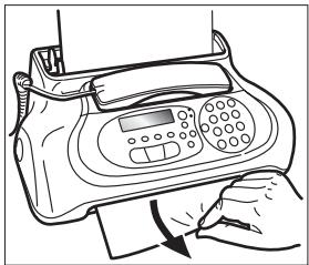 FRANCE TELECOM GALEO 6155 - RETRAIT D'UNE FEUILLE DE PAPIER COINCEE - 2