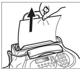 FRANCE TELECOM GALEO 6155 - RETRAIT D'UNE FEUILLE DE PAPIER COINCEE - 1