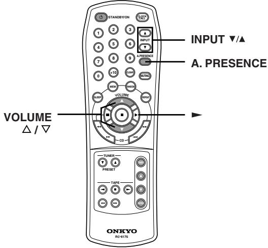 ONKYO CR-305FX - Sélection de la source requise - 9