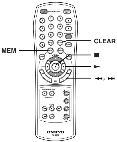 ONKYO CR-305FX - Riproduzione REPEAT (solo con il telecomando) - 5