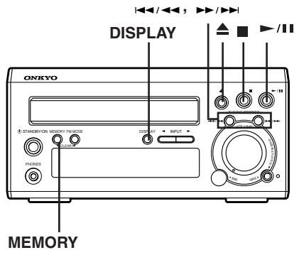ONKYO CR-305FX - Riproduzione REPEAT (solo con il telecomando) - 1