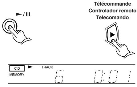 ONKYO CR-305FX - Riproduzione REPEAT (solo con il telecomando) - 4