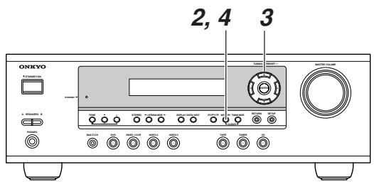 ONKYO HT-S590 - Programar emisoras de Radio - 1