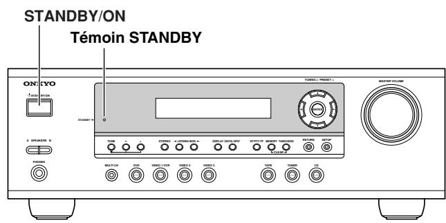 ONKYO HT-S590 - Mise sous tension - 1