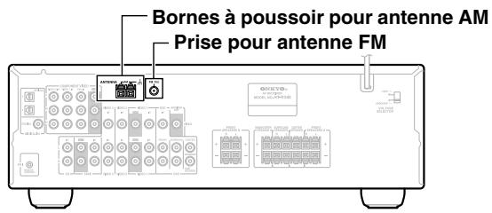 ONKYO HT-S590 - Connexion d'une antennae - 1
