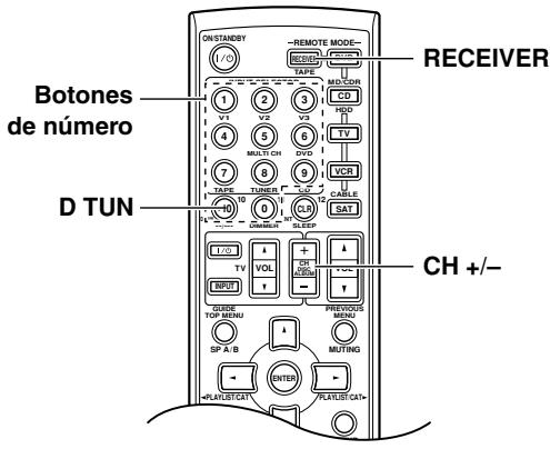 ONKYO HTS-790 - Sintonizar emisoras por Frequencia - 1