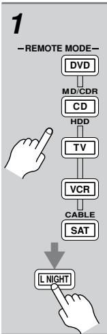 ONKYO HTS-790 - Initialiser les boutons REMOTE MODE - 1