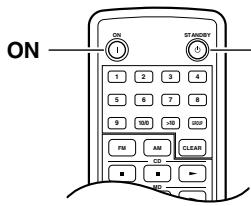 ONKYO T-433 - Utilizzo del telecomando dell'A-933 - 1