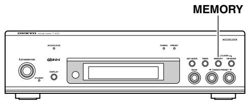 ONKYO T-433 - Remarques: - 1