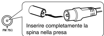 ONKYO T-433 - Fissare l'antenna FM, come viene molto. - 1