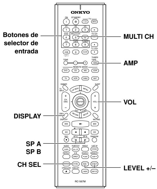 ONKYO TX-SR502E - Reproducir los componentes AV - 1