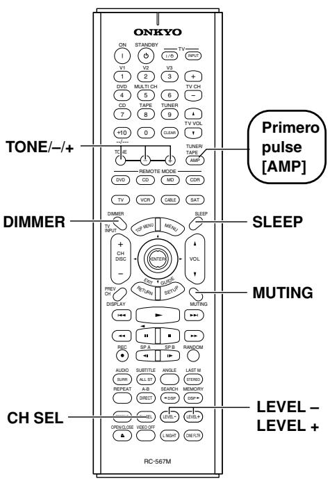 ONKYO TX-SR502E - Funciones comunes - 1
