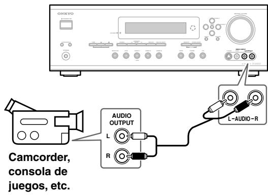 ONKYO TX-SR502E - Conexiones de audio - 1