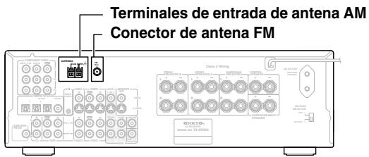 ONKYO TX-SR502E - Conectar la antenna - 1